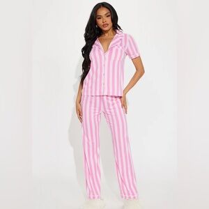 FINAL SALE 🏷️ Sleepy Dreams PJ Pant Set - Pink